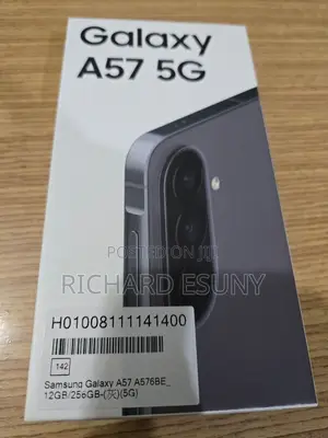 New Samsung Galaxy A57 256GB Black