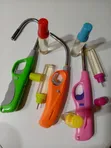 Three Sets of Assorted Gas Lighters with Full Gas Refills - 2