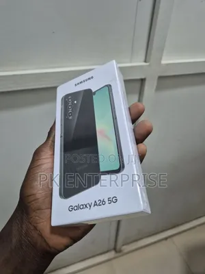 New Samsung Galaxy A26 128GB Black