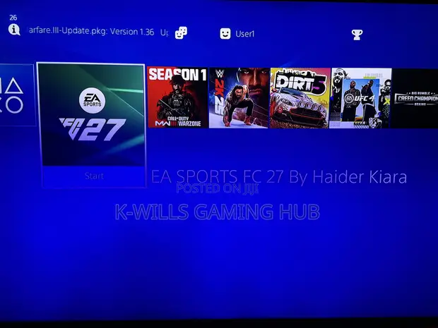 FC 27 PS4/PS5 Account - 1