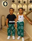 Africa Print Fabric Outfits for Kids (Ages 3-16) - 3