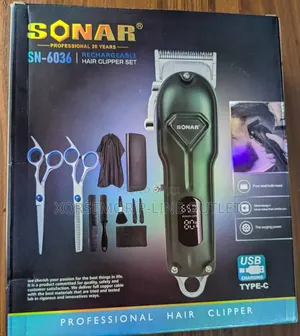 Sonar SN-6036 Rechargeable Hair Clipper