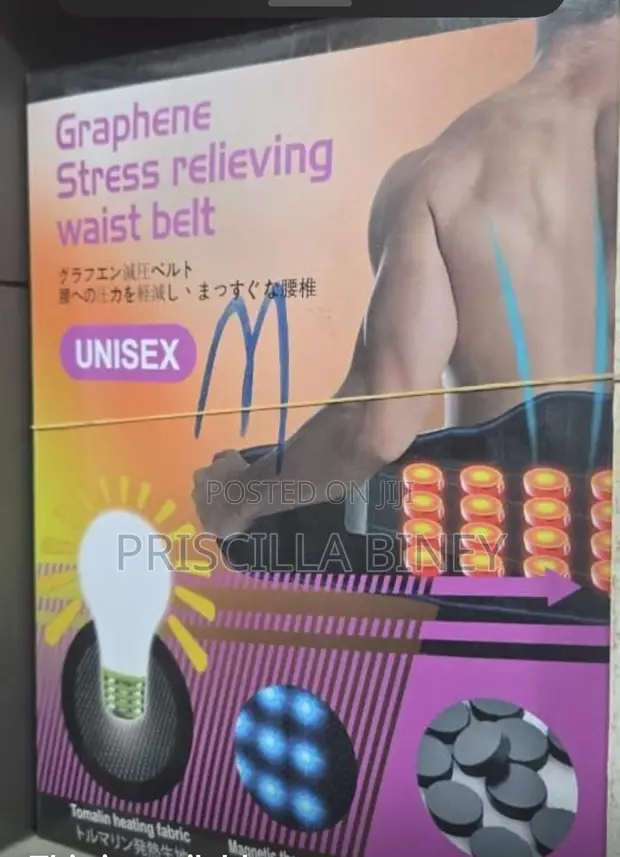 Stress Relieving Waist and Back Belt - 1