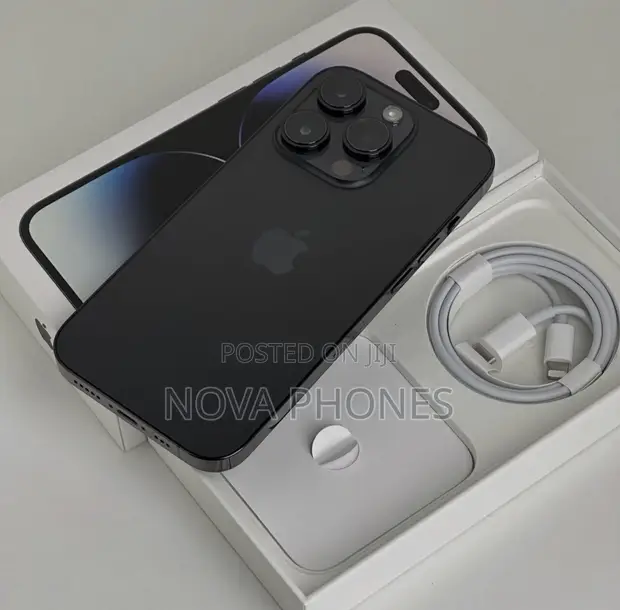 New Apple iPhone 14 Pro 128GB Black - 1