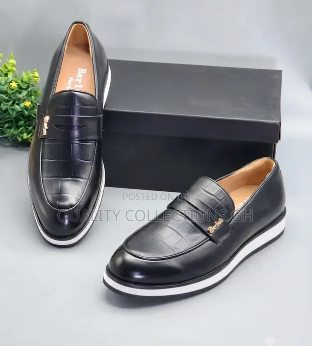 Authentic Berluti Penny Loafers - 1