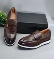 Authentic Berluti Penny Loafers - 3