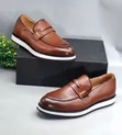 Authentic Berluti Penny Loafers - 5