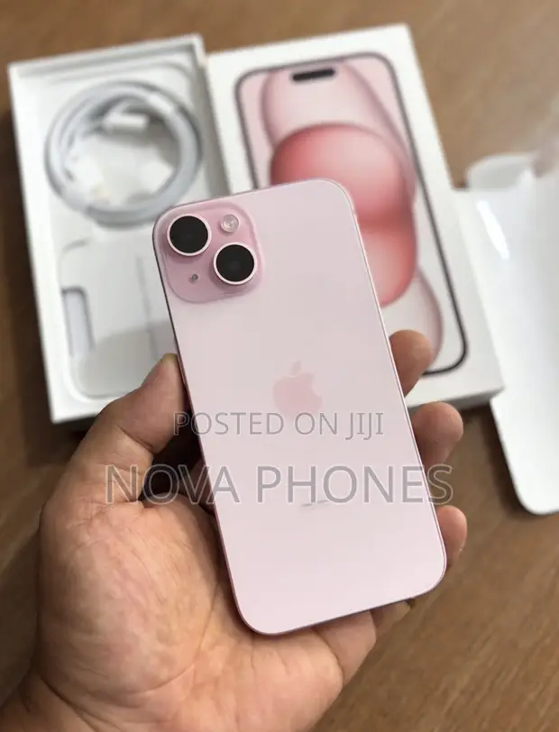 New Apple iPhone 15 128GB Pink - 1