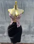 Black Tulip Skirt Top - 1