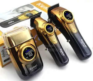 Kemei 1691/1677/T228 Cordless Hair Clipper Kit