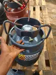 6kg Gas Cylinder with Aworrior Brand Clamp - 1