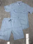 Men's 2 Piece Shorts and Top Set - 4