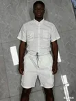 Men's 2 Piece Shorts and Top Set - 5
