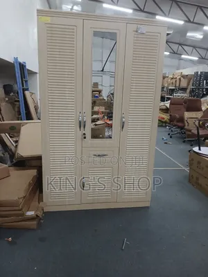 Brand New Zuo Modern 3-Door Wooden Wardrobe