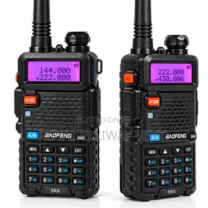 2 Pieces Baofeng Walkie Talkie 5KM Long Range Two Way