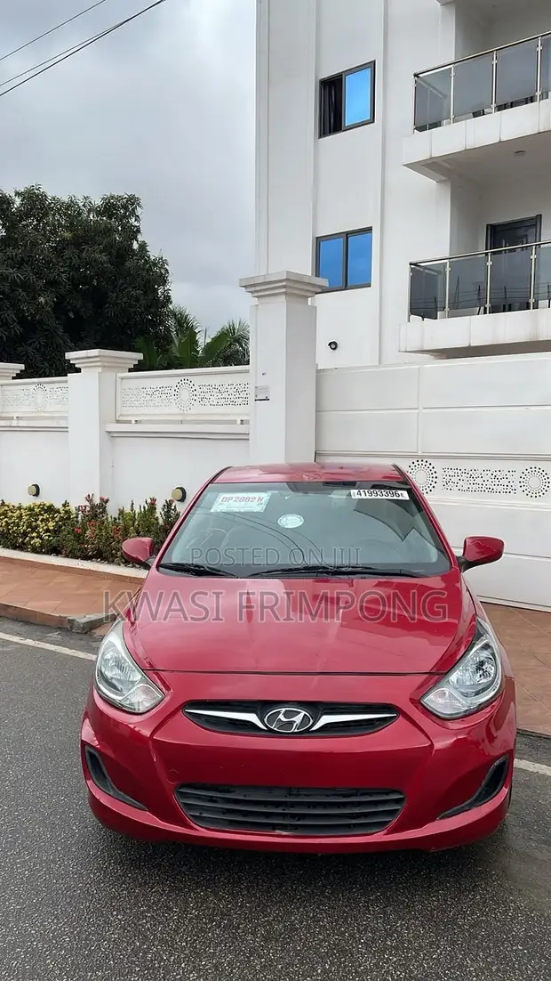 Hyundai Accent SE Sedan 2016 Red - 1