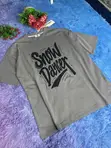 Cotton Round Neck T-Shirt - 4