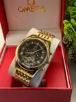 Omega Automatic Stainless Steel Watch for Men - 2