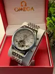 Omega Automatic Stainless Steel Watch for Men - 5