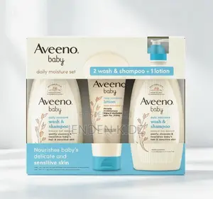 Aveeno Baby Wash, Shampoo & Lotion Set