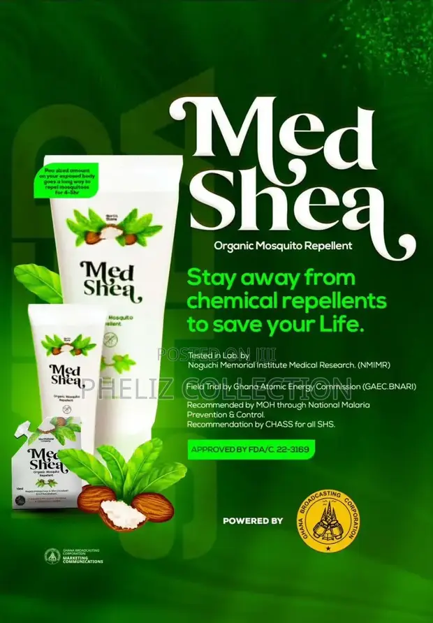 Med Shea Organic Mosquito Repellent - 1