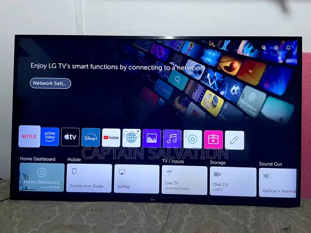 LG 55-Inch Smart Digital 4K TV (UK Used) - 1