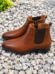 Men's Brown Leather Chelsea Boots - Size 40-44 - 1