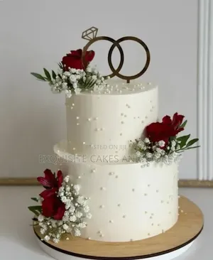 Wedding Cake - 8" & 6" Tiers