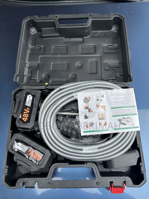Cordless Portable Pressure Washer - 300W, 2 Batteries - 1