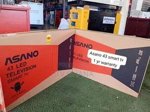 Asano 43 Inch Smart TV - Brand New with Warranty