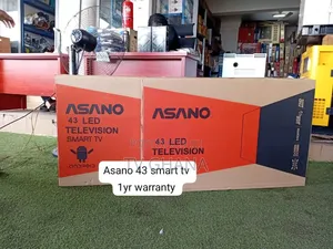 Asano 43” Smart LED TV - 1 Year Warranty