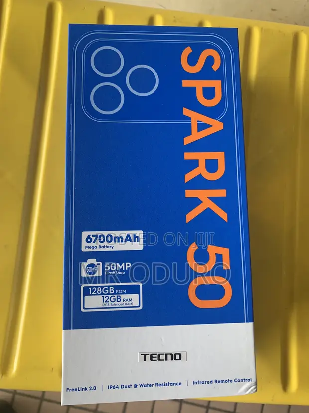 New Tecno Spark 50 128GB Blue - 1