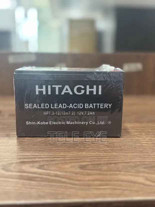 Hitachi UPS Battery 12V 7.2Ah - 1