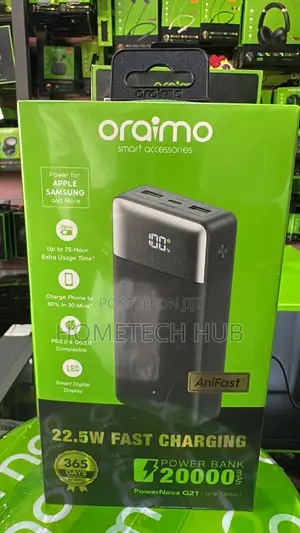 Oraimo 20000mAh Power Bank