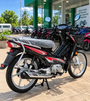 Brand New 110cc Motorcycle - Black
