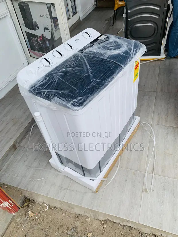 TCL 10.5kg Semi-Automatic Washing Machine - 1