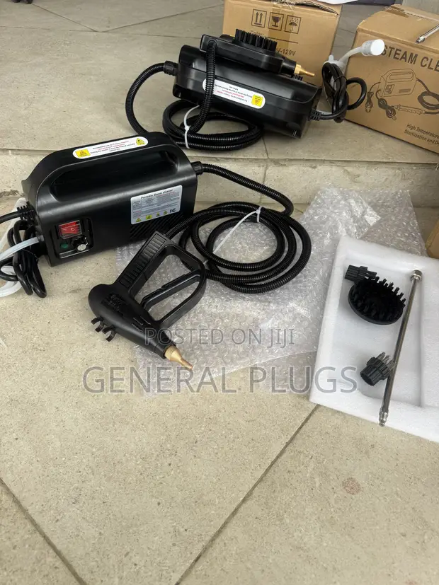 Professional High-Temperature Steam Cleaner for Cars, AC, Sofas, Tiles - 1