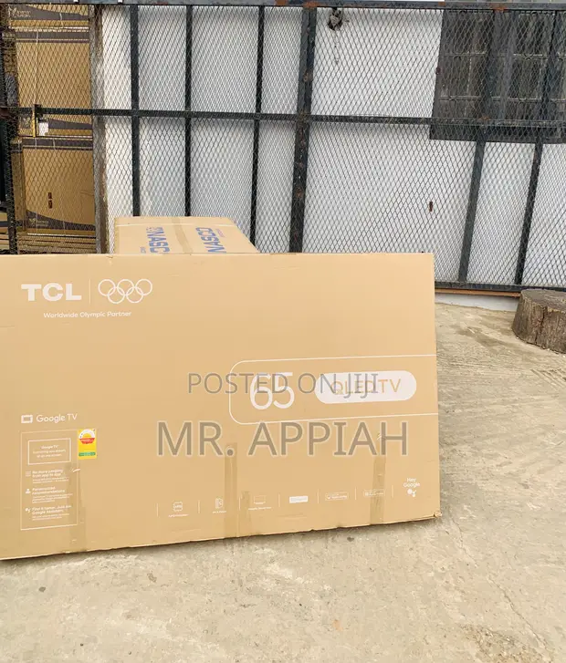Durable TCL 65” QLED Smart Google Android TV - 1