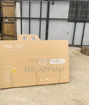 Durable TCL 65” QLED Smart Google Android TV