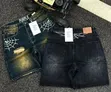 Abraham Moon Men's Classic Wide-Leg Jeans Shorts - 3