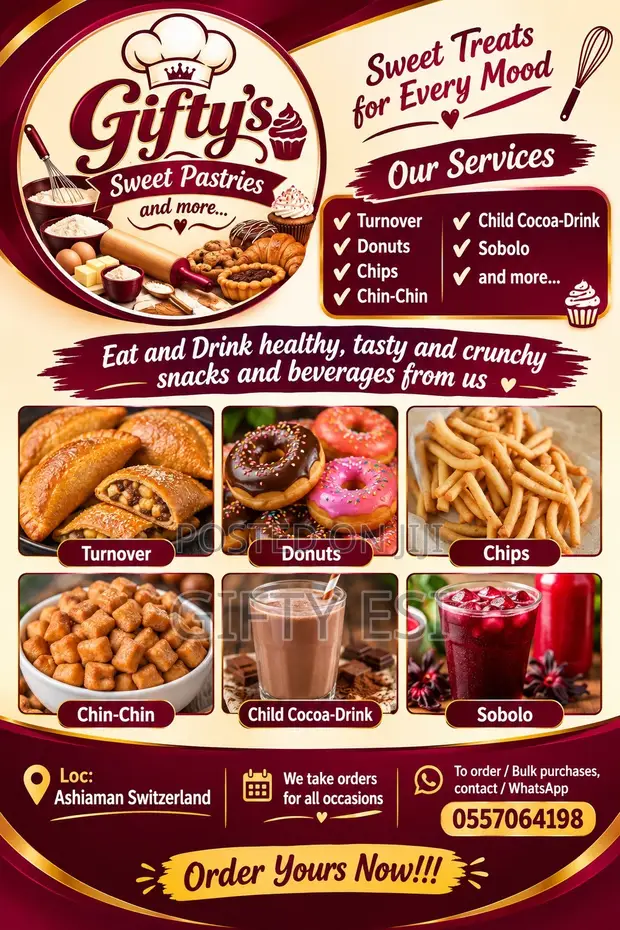 Gifty's Sweet Pastries and More - 1