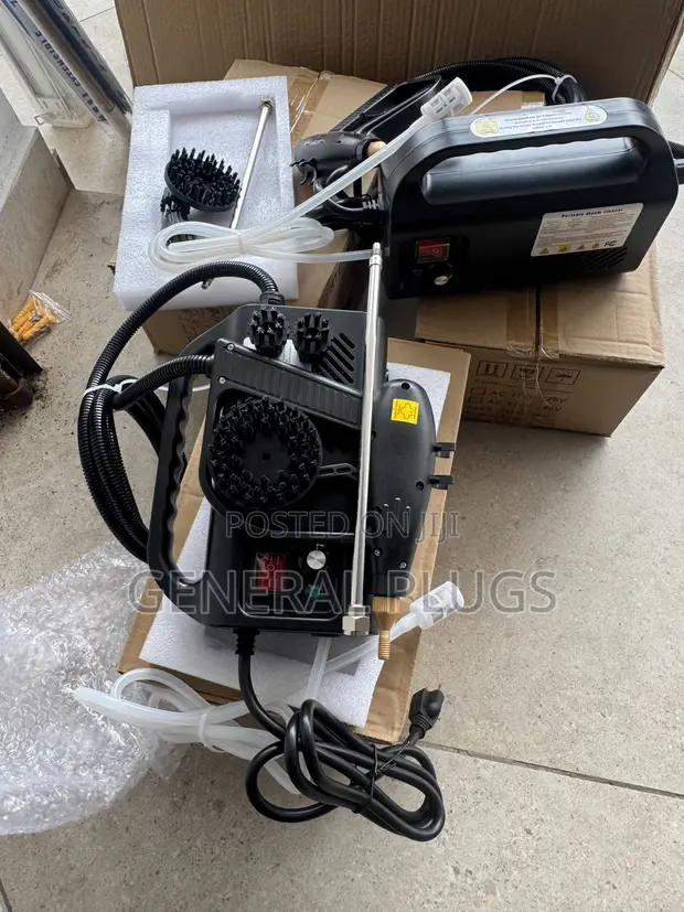 Portable High-Temperature Car Steam Cleaner - 1