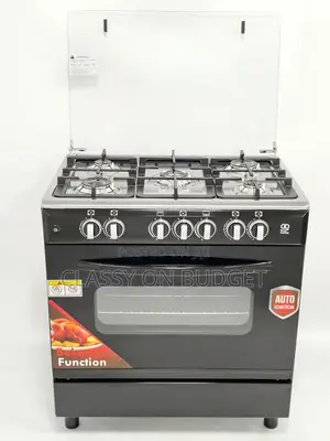 Rafiiq 5 Burner Gas Cooker with Grill