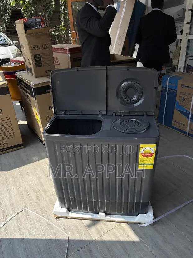 Brand New TCL 11kg Twin Tub Washing Machine (Gray) - 1