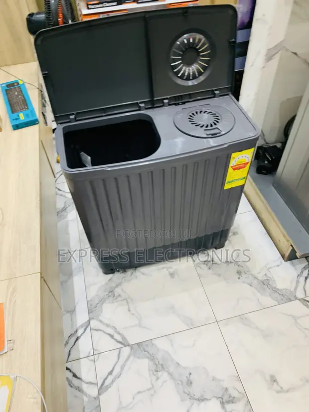 Nasco 11KG TwinTub Semi-Auto Topload Washing Machine - 1