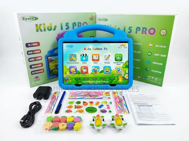 Zynix Kids 15 Pro 128GB Blue Tablet - 1