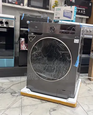 TCL 10.5kg Front Load Electric Washing Machine (Silver)