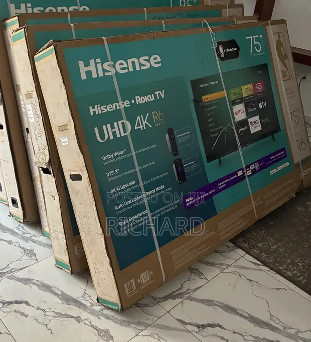 75" Hisense 4K UHD Smart TV - 1