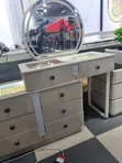 Luxury Vanity Dressing Table with Illuminated Jewellery Displays - 1
