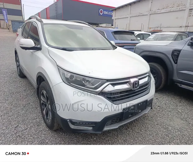 Honda CR-V EX AWD 2018 White - 1